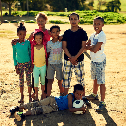 Time For Some Soccer Portrait Of A Group Of Child 2025 04 05 21 36 15 Utc